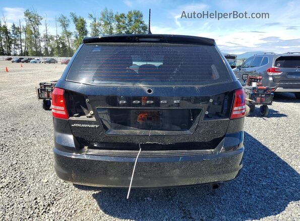 3C4PDCAB4GT166779 2016 DODGE JOURNEY Black Widok z tyłu