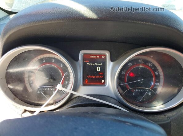 3C4PDCAB4GT166779 2016 DODGE JOURNEY Black Widok zestawu wskaźników