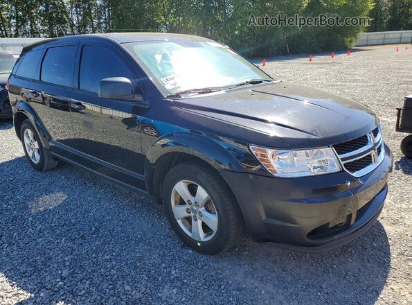 3C4PDCAB4GT166779 2016 DODGE JOURNEY Black Przód prawy
