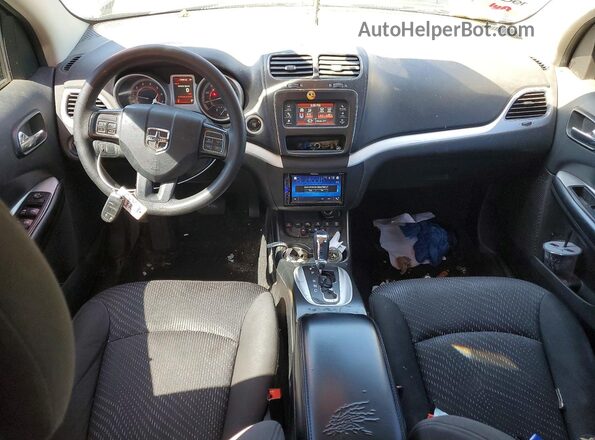 3C4PDCAB4GT166779 2016 DODGE JOURNEY Black Widok deski rozdzielczej