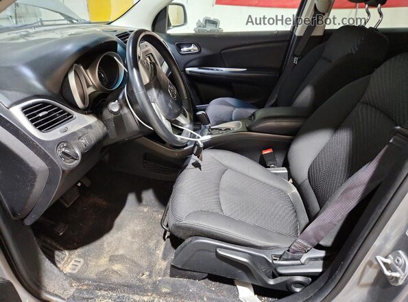 3C4PDCAB4GT212918 2016 DODGE JOURNEY Silver Widok wnętrza z przodu