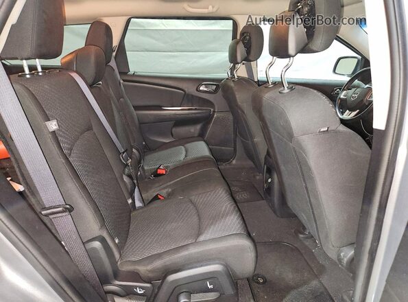 3C4PDCAB4GT212918 2016 DODGE JOURNEY Silver Widok wnętrza z tyłu
