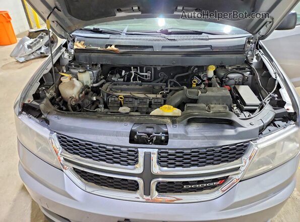 3C4PDCAB4GT212918 2016 DODGE JOURNEY Silver Widok komory silnika