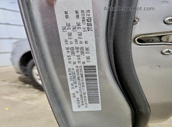 3C4PDCAB4GT212918 2016 DODGE JOURNEY Silver Widok wnętrza 360 stopni