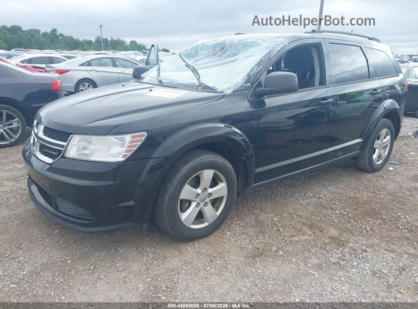 3C4PDCAB4HT519586 2017 DODGE JOURNEY Black Front left
