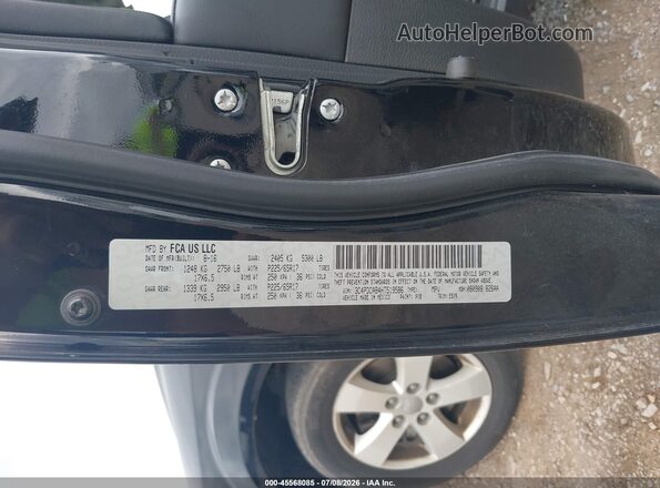 3C4PDCAB4HT519586 2017 DODGE JOURNEY Black Engine compartment view