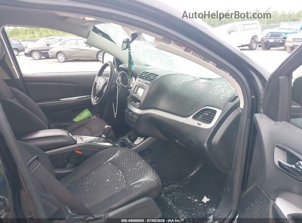 3C4PDCAB4HT519586 2017 DODGE JOURNEY Black Front interior view