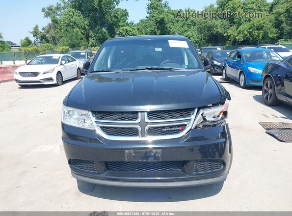 3C4PDCAB4HT527350 2017 DODGE JOURNEY Black Instrument cluster view