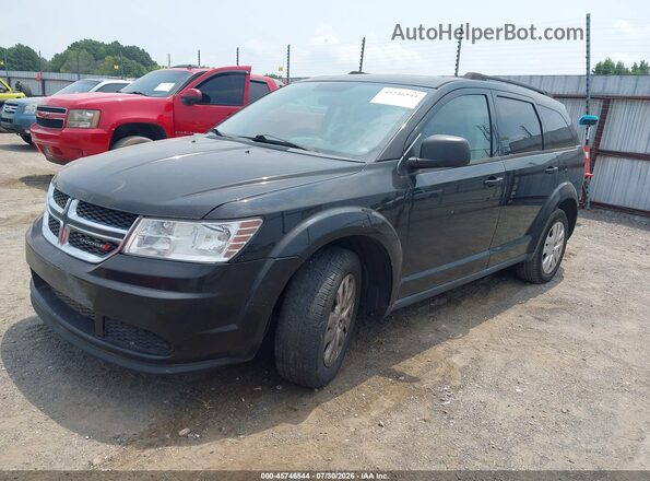 3C4PDCAB4HT545220 2017 DODGE JOURNEY Black Front left