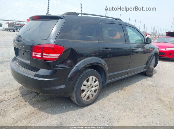 3C4PDCAB4HT545220 2017 DODGE JOURNEY Black Rear right