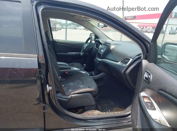3C4PDCAB4HT545220 2017 DODGE JOURNEY Black Front interior view