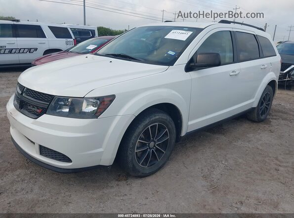 3C4PDCAB4HT581179 2017 DODGE JOURNEY Белый Передняя левая четверть