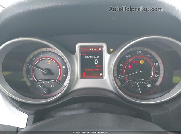 3C4PDCAB4HT581179 2017 DODGE JOURNEY Белый Вид задних сидений