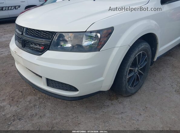 3C4PDCAB4HT581179 2017 DODGE JOURNEY Белый Вид спереди