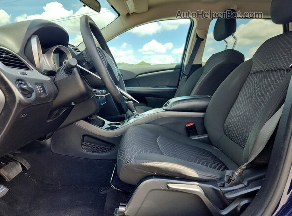 3C4PDCAB4HT584163 2017 DODGE JOURNEY Blue Widok wnętrza z przodu