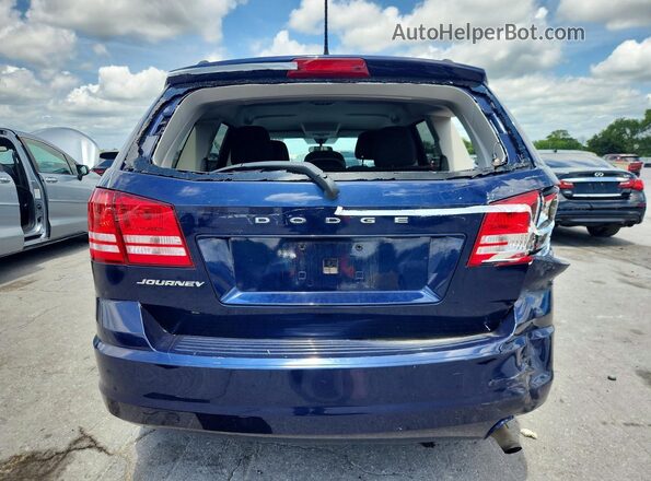 3C4PDCAB4HT584163 2017 DODGE JOURNEY Blue Widok z tyłu