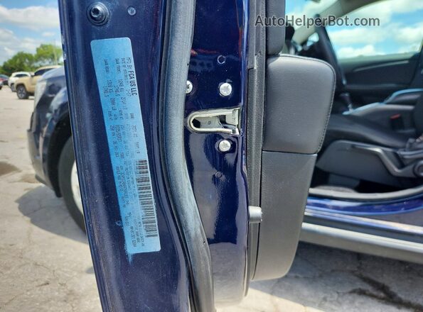 3C4PDCAB4HT584163 2017 DODGE JOURNEY Blue Widok naklejki z numerem VIN