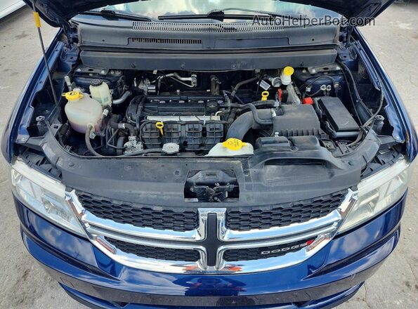 3C4PDCAB4HT584163 2017 DODGE JOURNEY Blue Widok komory silnika