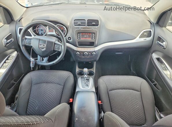 3C4PDCAB4HT584163 2017 DODGE JOURNEY Blue Widok deski rozdzielczej
