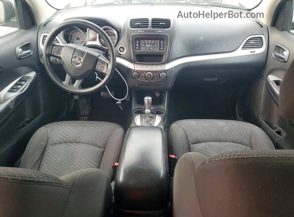 3C4PDCAB4HT622829 2017 DODGE JOURNEY Silver Вид панелі приладів