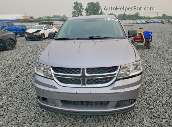 3C4PDCAB4HT622829 2017 DODGE JOURNEY Silver Вид спереду