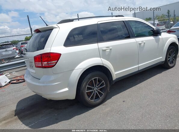 3C4PDCAB4JT241777 2018 DODGE JOURNEY White Rear right