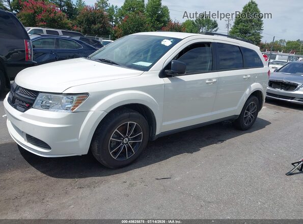3C4PDCAB4JT241777 2018 DODGE JOURNEY White Front left