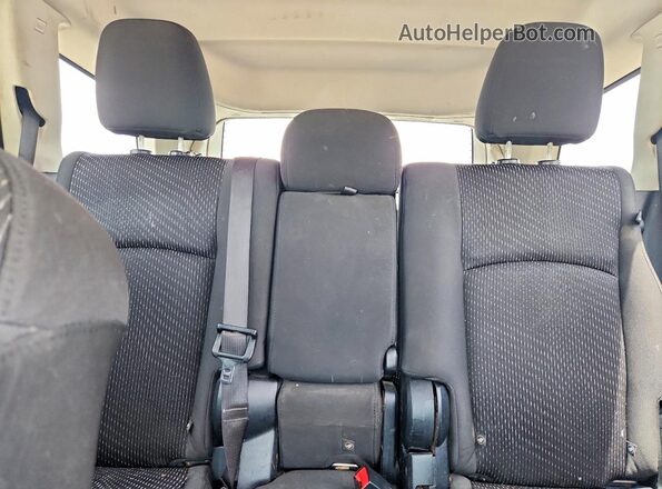 3C4PDCAB4JT384132 2018 DODGE JOURNEY Red უკანა სავარძლების ხედი