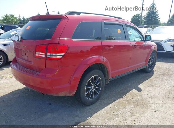 3C4PDCAB4JT429618 2018 DODGE JOURNEY Red Tył prawy