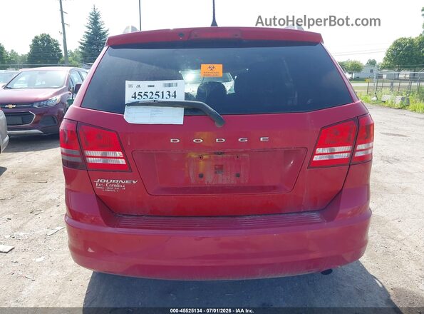 3C4PDCAB4JT429618 2018 DODGE JOURNEY Red 