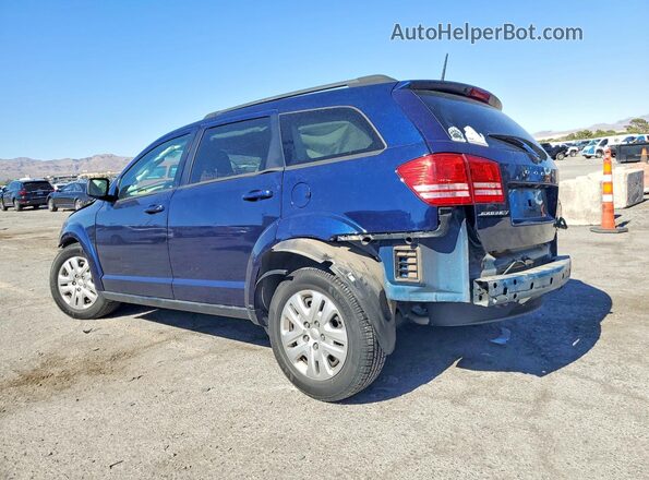 3C4PDCAB4JT509503 2018 DODGE JOURNEY Blue Rear left