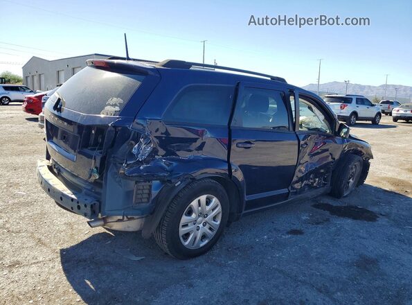 3C4PDCAB4JT509503 2018 DODGE JOURNEY Blue Rear right