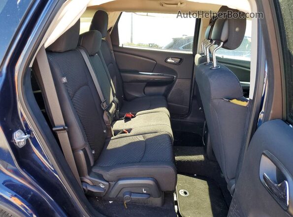 3C4PDCAB4JT509503 2018 DODGE JOURNEY Blue Rear interior view