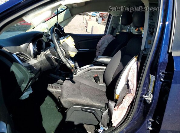 3C4PDCAB4JT509503 2018 DODGE JOURNEY Blue Front interior view
