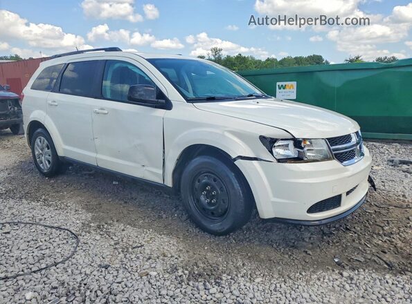 3C4PDCAB4KT861045 2019 DODGE JOURNEY White Przód prawy
