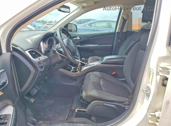 3C4PDCAB4LT232564 2020 DODGE JOURNEY White Widok wnętrza z przodu