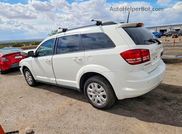 3C4PDCAB4LT254614 2020 DODGE JOURNEY White Trasero izquierdo