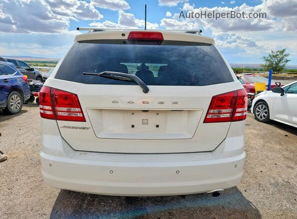 3C4PDCAB4LT254614 2020 DODGE JOURNEY White Vista trasera