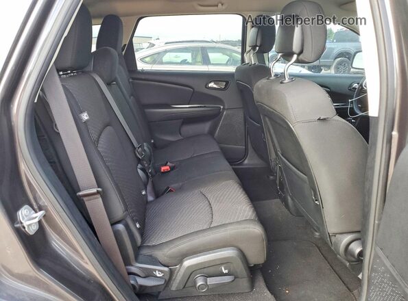 3C4PDCAB4LT280033 2020 DODGE JOURNEY Black უკანა სალონის ხედი