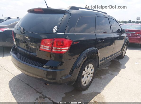 3C4PDCAB5GT119843 2016 DODGE JOURNEY Black Rear right