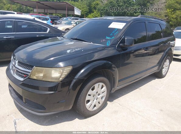 3C4PDCAB5GT119843 2016 DODGE JOURNEY Black Front left