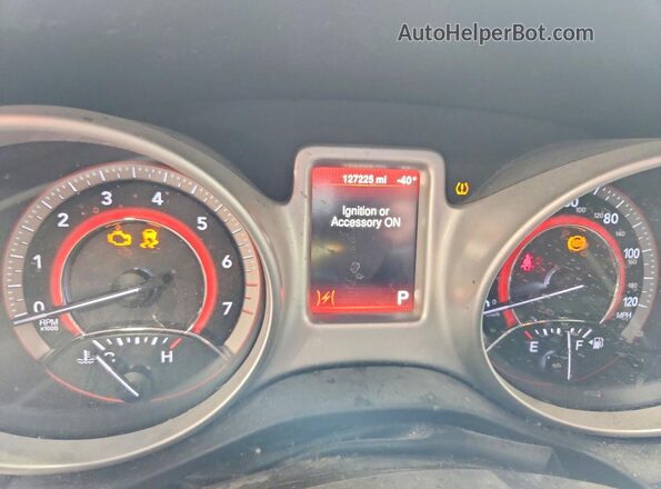 3C4PDCAB5GT139333 2016 DODGE JOURNEY Gray Սարքավորումների վահանակի տեսք