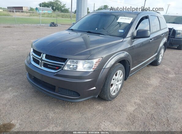 3C4PDCAB5GT238959 2016 DODGE JOURNEY Gray Przód lewy