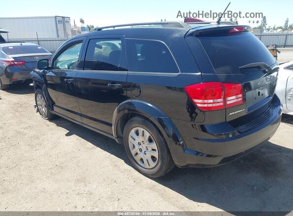 3C4PDCAB5HT520004 2017 DODGE JOURNEY Черный Задняя левая четверть