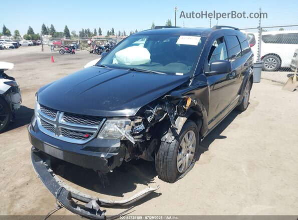 3C4PDCAB5HT520004 2017 DODGE JOURNEY Черный Передняя левая четверть