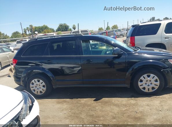 3C4PDCAB5HT520004 2017 DODGE JOURNEY Черный Вид задней части салона