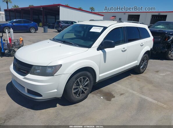 3C4PDCAB5HT608261 2017 DODGE JOURNEY White Передня ліва чверть