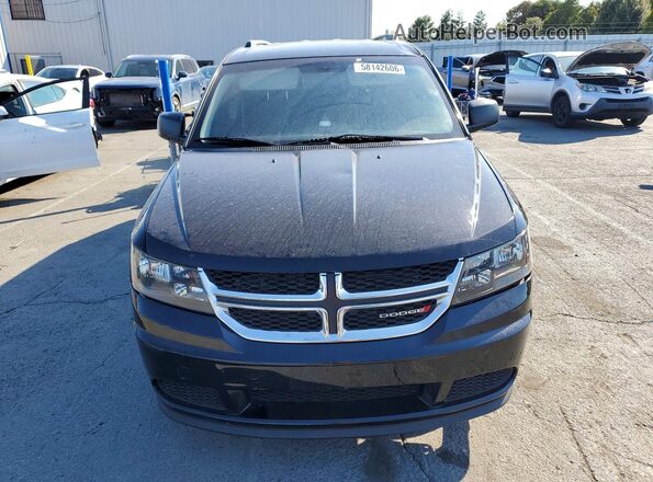 3C4PDCAB5HT619440 2017 DODGE JOURNEY Black Դիմացի տեսք