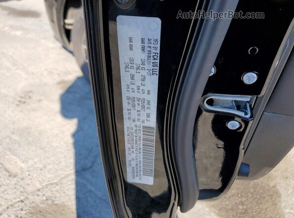 3C4PDCAB5HT619440 2017 DODGE JOURNEY Black VIN կոդի պիտակի տեսք