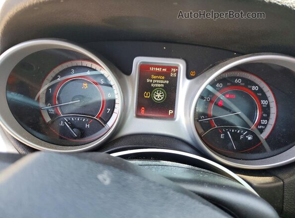 3C4PDCAB5HT619440 2017 DODGE JOURNEY Black Սարքավորումների վահանակի տեսք